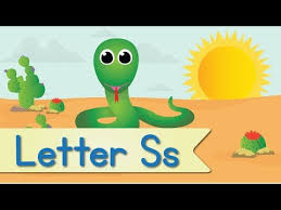 What should a child know by the end of preschool? Letter S Song Youtube