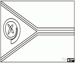 coloriage drapeau de vanuatu a imprimer lowercase letter coloring page