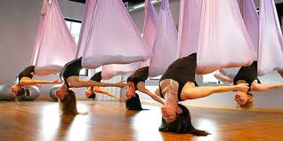 aerial yoga challenge gravity and stay