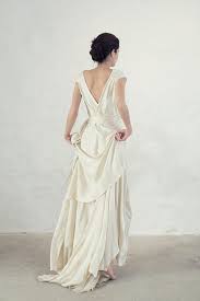 Silky Simplicity The Cortana Bridal Collection Onefabday Com Silk Wedding Gown Wedding Dress Organza Wedding Dresses Satin