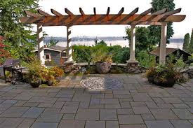 Back yard & paver ideas. 20 Lovely Ideas For Landscaping With Pavers Home Design Lover