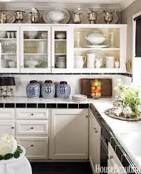how to decorate over kitchen cabinets