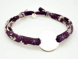 Maybe you would like to learn more about one of these? Bracelet Liberty Pour Femme Avec Medaille En Argent Et Cordon Tissu