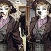 Though both authors are spanish, their main target audience for blacksad is the french market and thus they publish all blacksad volumes in french first; 3