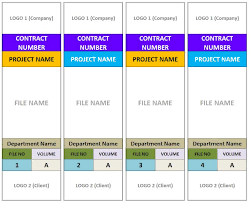 Box File Label Template FREE Download Excel