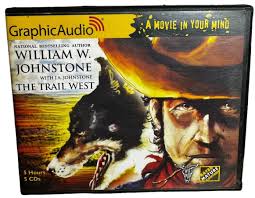 Graphic Audio The Trail West William W. & J.A. Johnstone 5 CDs 5 Hrs 2013  VGC