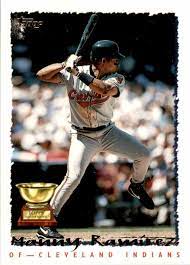 Manny ramirez rookie cards have been popular for more than decade. 1995 Topps All Star Rookie Manny Ramirez 577 On Kronozio