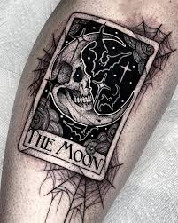 Since 2015, we've been making unique, ethereal, edgy, and empowering designs for the entire family. Rogue Wolf The Moon Tarot Card Tattoo Angeloparente Facebook