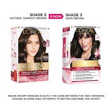 Tips for choosing hair color Buy Loreal Paris Excellence Creme Darkest Brown 3 72 Ml 100 Gm Online At Best Price Bigbasket