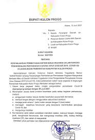 Dalam inmen tersebut, istilah ppkm darurat diubah menjadi ppkm level 4 dan berlaku hingga 25 juli 2021.setelah itu nanti akan ada evaluasi, kata tito. Bkpp Surat Edaran Perpanjangan Ppkm