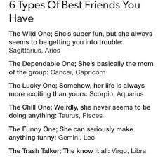 Can't promise that they won't get into a little bit of mischief while they're out and about, but that's what the best of friends do. Pin On Horoscopes