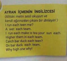 Ayran Icmenin Ingilizce 39 Si Mi Olur Demeyin Okuyun Bak Ayran Bak Demeyin Icmenin Ingilizce39si Mi Komik Gulunc Resimler Ilham Verici Alintilar