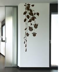 Vinyl Wall Decal Sticker Hanging Flowers 1016 From Stickerbrand Bedroom Shop More Products Simple Wall Paintings Wall Painting Decor Creative Wall Painting