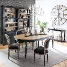 Ces tables pour repas peuvent être fixes mais aussi extensibles pour les grandes occasions (jusqu'à 14 personnes!). Table A Manger Ronde Extensible 6 A 14 Personnes L125 325 Valencay Maisons Du Monde