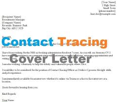 Online cover letter examples uk. Contact Tracing Cover Letter Example Icover Org Uk
