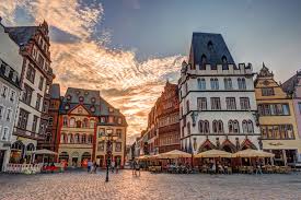 Sunset In Trier Germany Europe Germany Recess