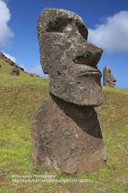 Isla De Pascua Rano Raraku Moai Unesco World Heritage Site World Heritage Sites World Heritage