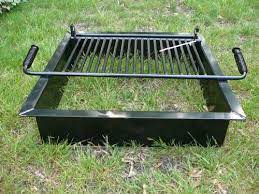 Square fire pit cooking grate. Outdoor Fire Accessories Outdoor Living Square Fire Pit Small Fire Pit Metal Fire Pit