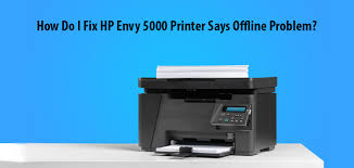Paper jam and slow print problem. How Do I Fix Hp Envy 5000 Printer Says Offline Problem
