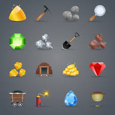 Download Mining Game Icons For Free
