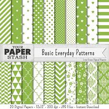 Lime Green Digital Paper Scrapbook Backgrounds Geometric Etsy Digital Scrapbook Paper Digital Paper Scrapbook Paper