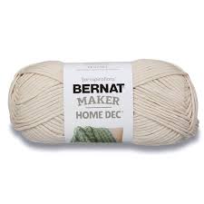 Bernat Maker Home Dec Cream Yarn 8 8 Ounces 317 Yards Walmart Com In 2020 Bernat Modern Crochet Lion Brand Yarn