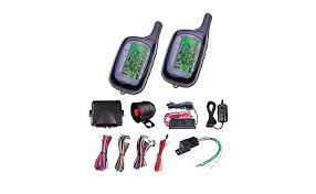 In most cases the hardest part of the project is reaching the wiring harnesses beneath the steering column. Amazon Com Carbest Vehicle Security Paging Car Alarm 2 Way Lcd Sensor Remote Engine Start System Kit Automatic Car Burglar Alarm System Car Electronics