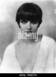 LOUISE BROOKS 1926 Portrait by EDWARD THAYER MONROE for Paramount Pictures  Stock Photo