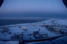 The only places that experience 6 months of darkness are at the north pole and the south pole, and even then, there is a week or so of twilight. Alaska Will See Sunlight Only Next Year
