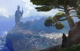Hd wallpapers and background images Wallpaper Figure Art Game Painting Ubisoft Assassin S Creed 2018 Odyssey Assassin S Creed Odyssey Images For Desktop Section Igry Download