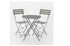 Bistro Table And Chair Set 10 Easy Pieces Outdoor Bistro Table And Chair Sets Gardenista Bistro Table Outdoor Compact Table And Chairs Outdoor Patio Bar Sets
