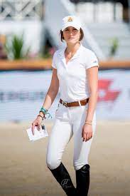 Whether inside the competition ring or out on the town, every rider wants to feel good in the clothes she wears. Jessica Springsteen In Ralph Lauren In Cannes France Riding Outfit Equestrian Chic Equestrian Outfits