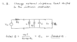Using the same circuit parameters, the illustration at left shows the power dissipated in the circuit as a function of frequency. Https Www Ece Ucsb Edu Faculty Rodwell Classes Ece218b Notes Resonators Pdf