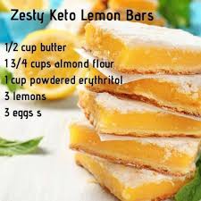 Recipes Tips Transformations On Instagram These Decadent And Creamy Keto Friendly Lemons Bars Are A Delicio Yummy Easter Desserts Lemon Bars Easter Dessert