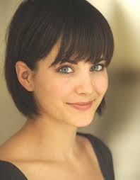 Short women's haircut with a side design. 30 Bangs Hairstyles For Short Hair