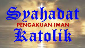 Video ini berisikan  5. doa doa dasar khatolik; Pengakuan Iman Katolik Aku Percaya Pendek Panjang Syahadat Para Rasul Nicea Youtube