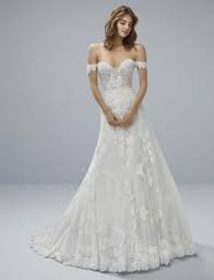 W1 White One Oliola 1479 A Line Wedding Dress Wedding Dresses Flair Dress