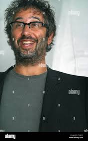 British television comedian David Baddiel, pictured at the Edinburgh  International Book Festival, where he talked about his new novel which  deals with the serious subject of race, immigration and love. The book