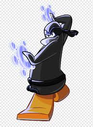 Club penguin kingdom penguin of the month! Club Penguin Entertainment Inc Ninja Snow Penguin Animals Club Penguin Animal Png Pngwing
