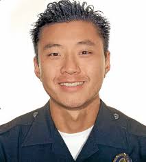 Memorial service today in Glendale for fallen LAPD Officer Nicholas Lee