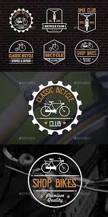 classic bicycle badge logo bike logos design vintage logo bicycle