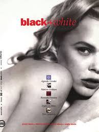 Black And White Magazine Not Only Black White Magazine Magazine Cover Angie Bowie Magazine