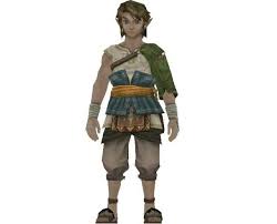 The Legend Of Zelda Link In Farmer Style By Ignatius A Nice Paper Model Representing Link From The Lege Legend Of Zelda Farmer Outfit Twilight Princess