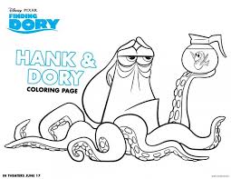Finding Dory Coloring Pages Printables