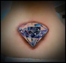 Explore cool jewel ink ideas and radiant body art. 37 Inspirational Diamond Tattoo Designs And Images Diamond Tattoo Designs Diamond Tattoos Diamond Tattoo Meaning