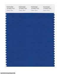 Classic Blue Is Pantone Color Institute S Color Of The