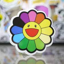 Check spelling or type a new query. Takashi Murakami Kaikai Kiki Rainbow Flower Sticker