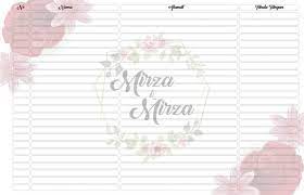 Free background undangan vector download in ai, svg, eps and cdr. Jual Buku Tamu Pernikahan Custom Desain Wedding Guest Book Isi 500 Nama 015 Kota Depok Jsd Project Tokopedia