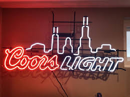 Coors Light Chicago Skyline Neon Light 1929695310 Neon Coors Light Neon Lighting