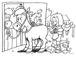 Kleurplaat Paard Kleurplaten Paard Knutselen Paarden